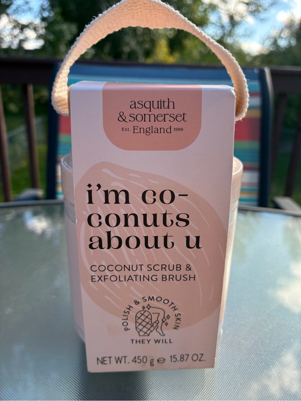 Asquith & Somerset “I’m Coconuts About U” Coconut Scrub & Exfoliating Brush Set